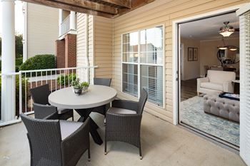 Large Private Patios and Balconies w/Additional Storage